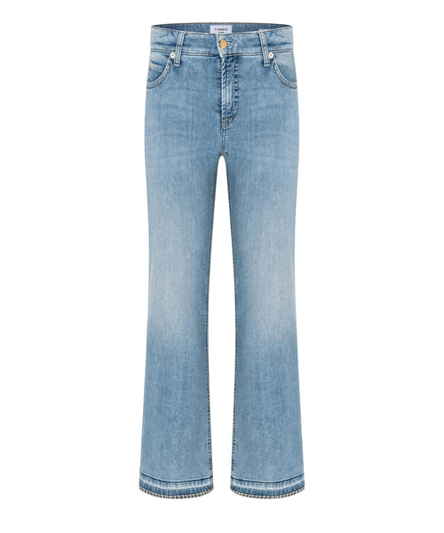 9182 0030-38 L28 - Paris easy kick HR jeans met detail aan pijp