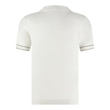 KBIS24-M21 - knitted polo in een structuur
