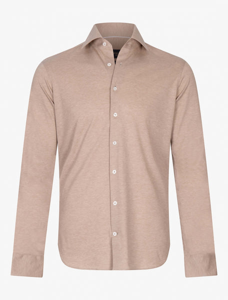 110241014 - Ancona - uni shirt in een stretch kwaliteit