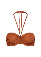 117D Treasure ced - Treasure cedar - strapless bikini top