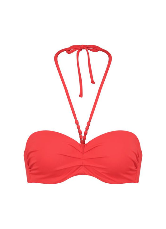 117D Treasure Tea - Treasure Teaberry - strapless bikini top