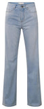 01-311055-404 - Loosefit jeans met wijde pijp
