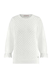 10001 - Giorgioa crochet pullover met blouse mouw