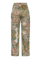 17379 - Love1024-15 loosefit pantalon met paisley dessin
