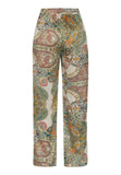 17379 - Love1024-15 loosefit pantalon met paisley dessin