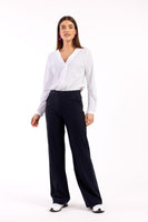 94790 - Marilon Trousers - pantalon met ruime pijp